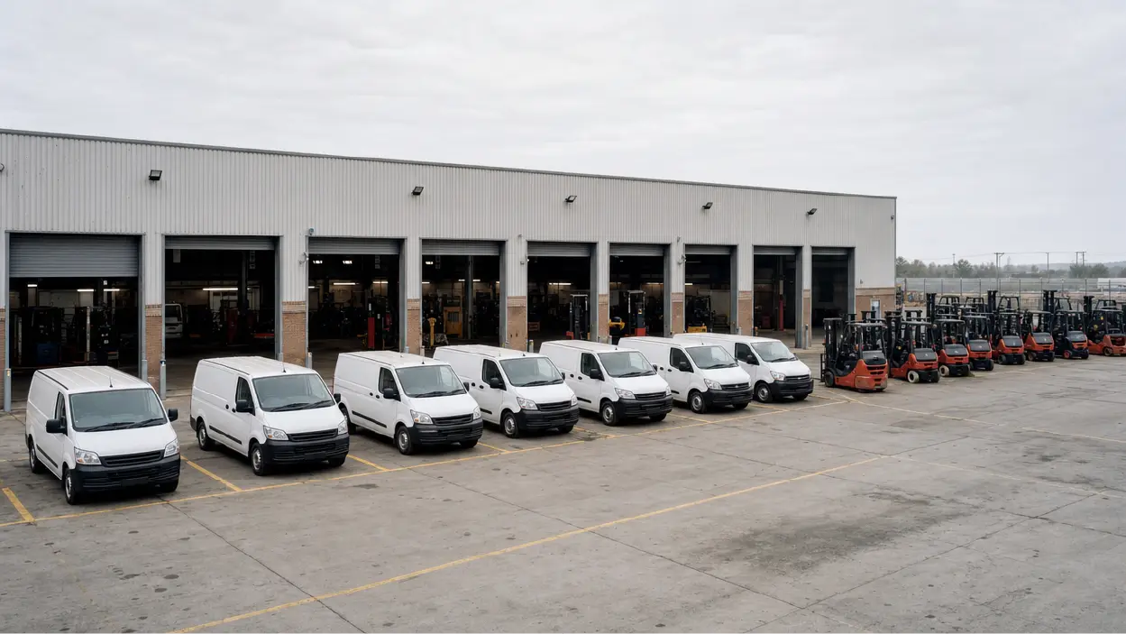 Equipment in service at a dealer customer site